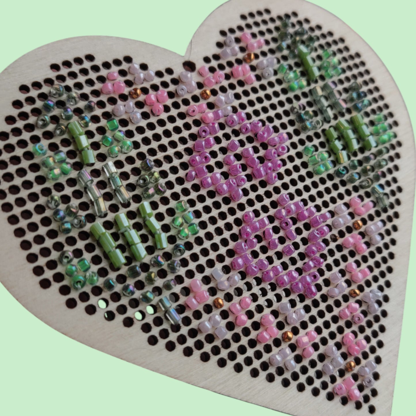 Hopeful Resilience (Beaded Tatreez)