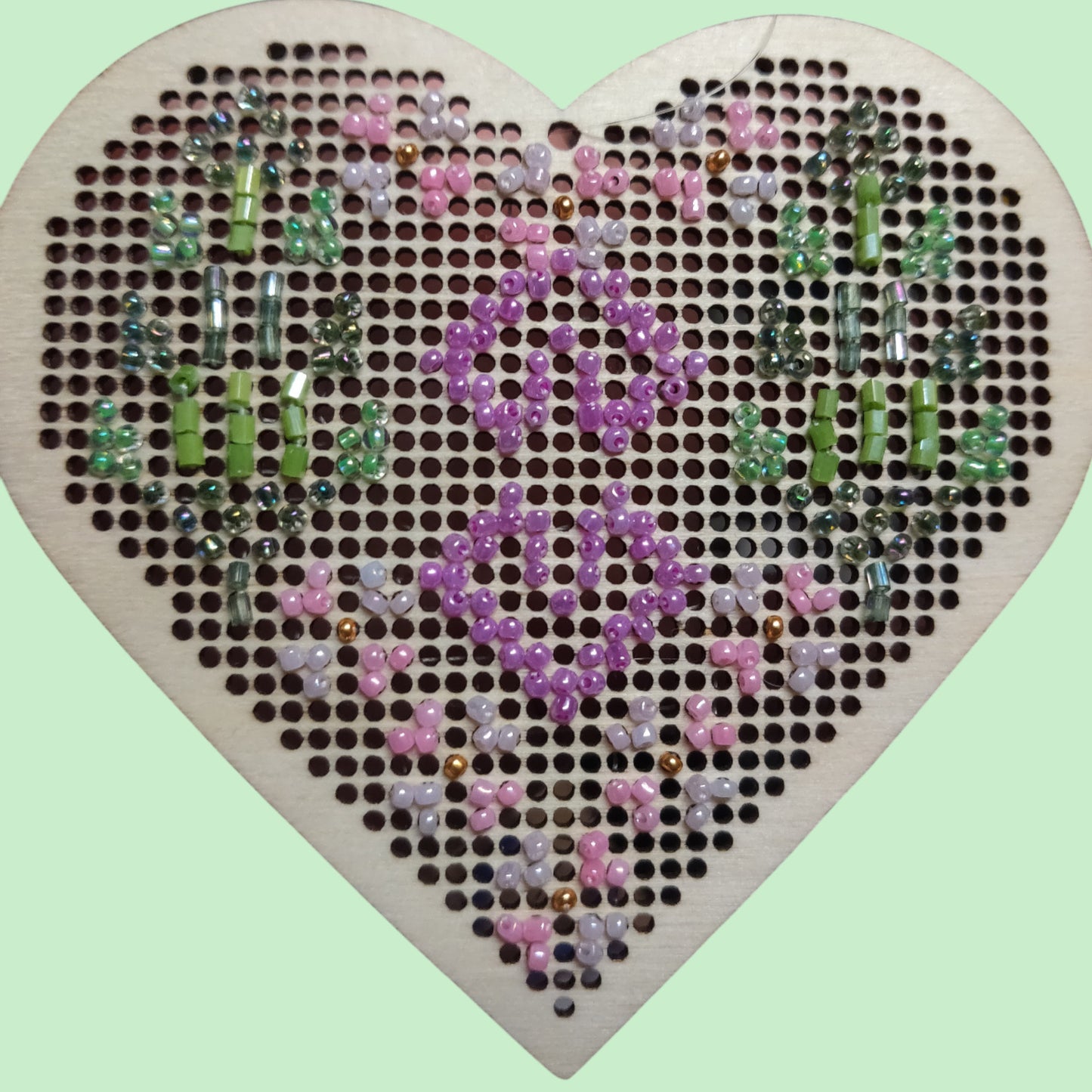 Hopeful Resilience (Beaded Tatreez)