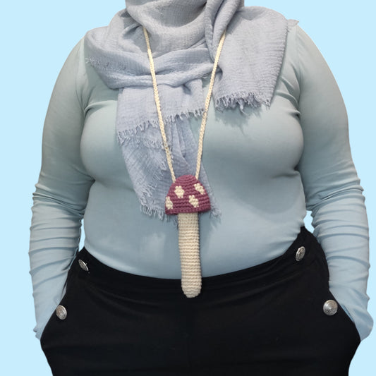 Mushroom Lanyard - Spotted