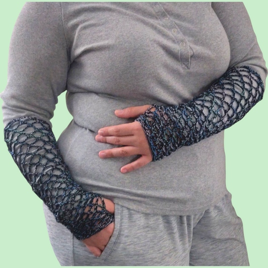 Fishnet Arm Sleeves