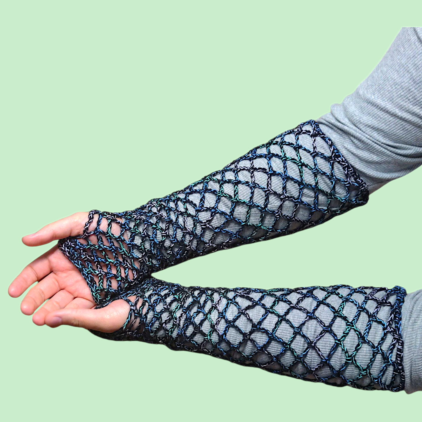 Fishnet Arm Sleeves