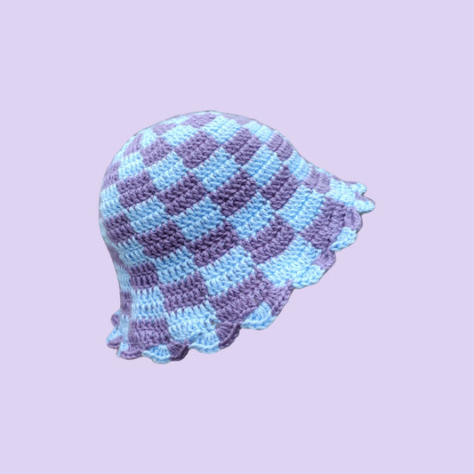 Checkered Bucket Hat