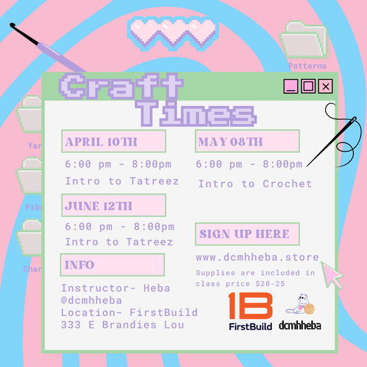 Intro to Crochet (05/08) at FirstBuild