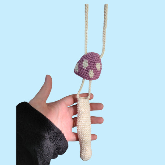 Mushroom Lanyard - Spotted