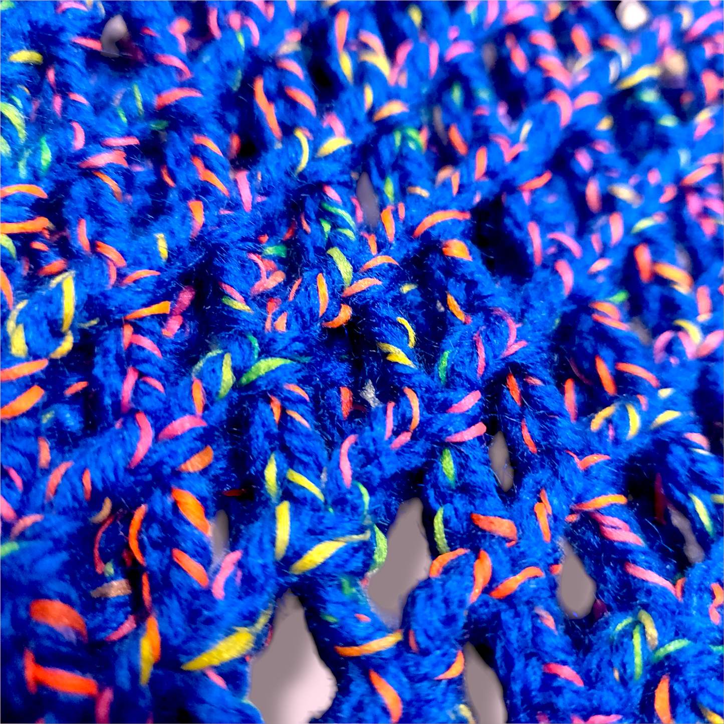 Fishnet Gloves (Vibrant Blue)