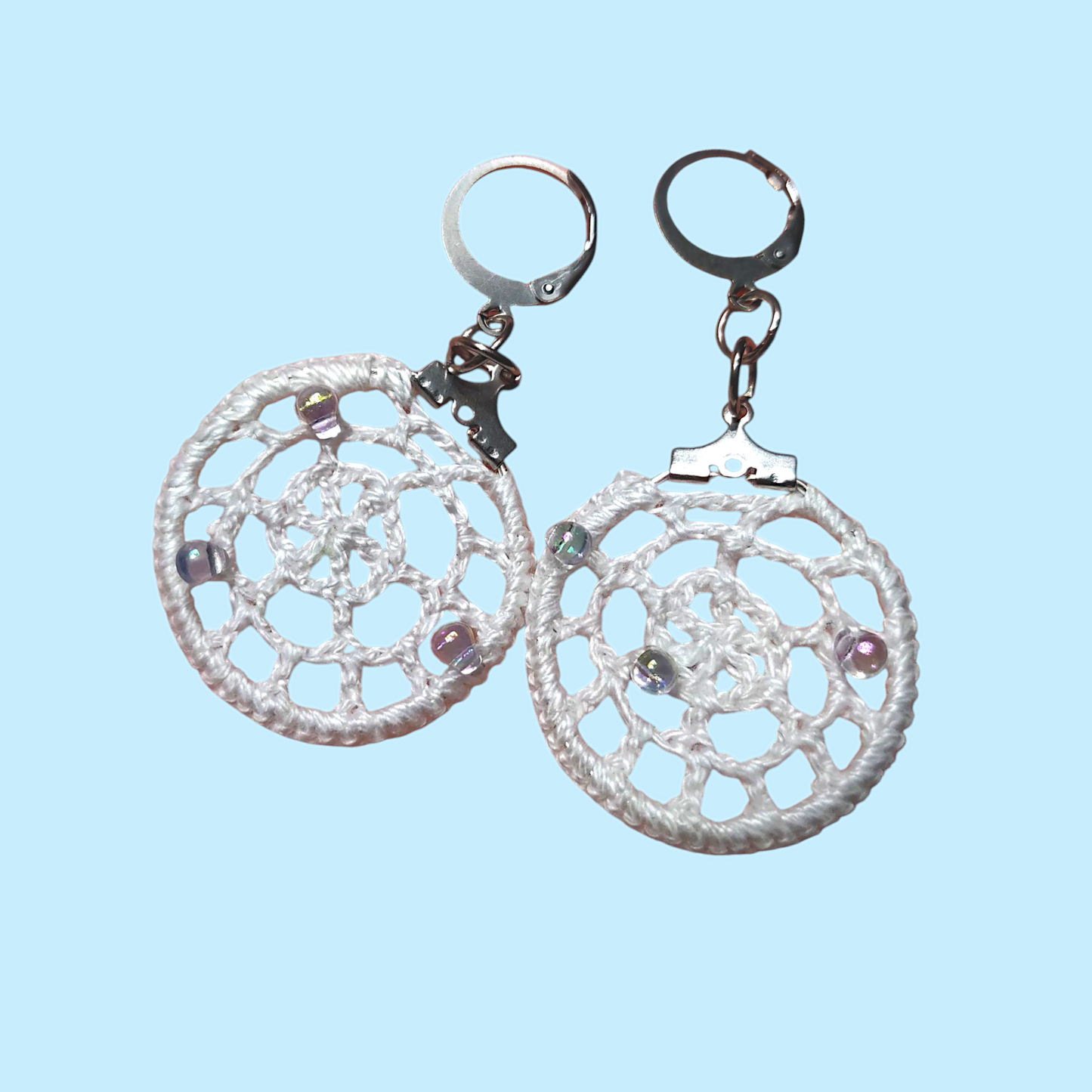Spider Web Earrings