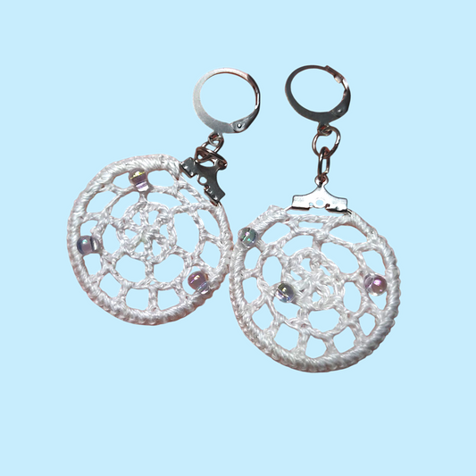 Spider Web Earrings